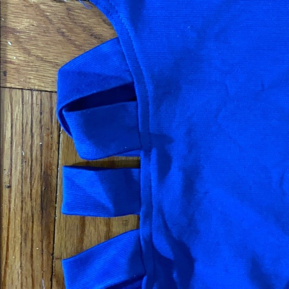 NWT Charlotte Russe mini skirt w/ holes on sides - Picture 3 of 6